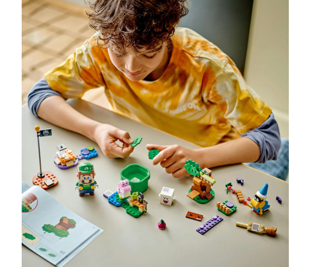 LEGO Super Mario 71440 Przygody z interaktywną figurką LEGO Luigi - 1266159 - zdjęcie 9